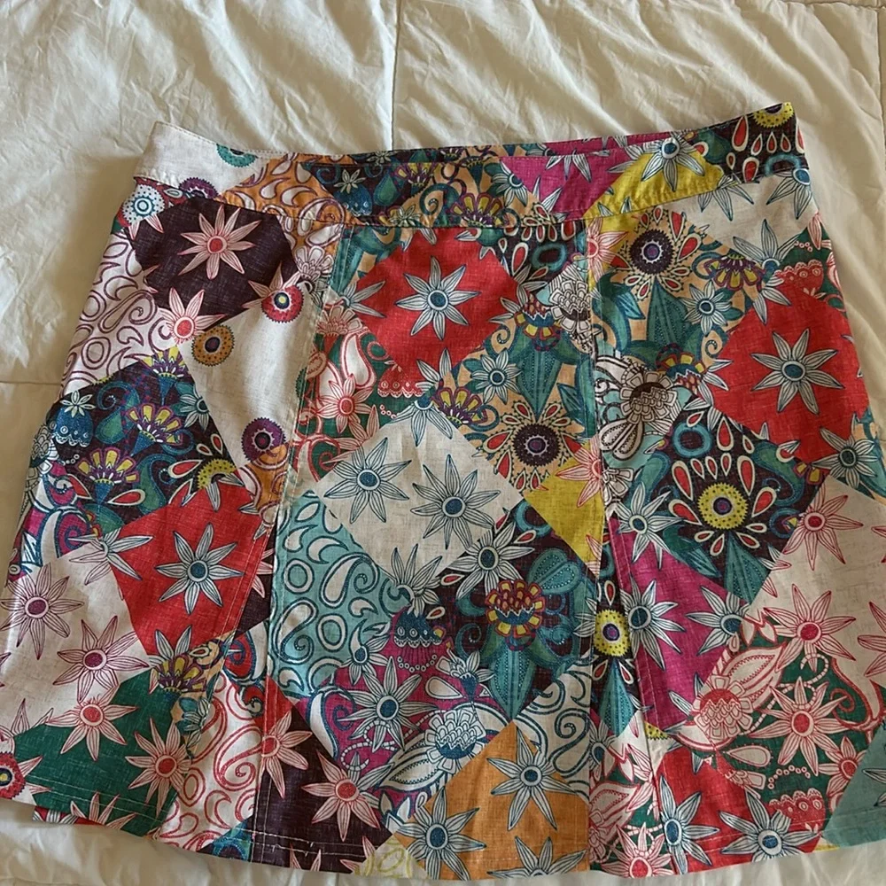 Rip Skirt Patchwork Length 2 XL - Picture 2 of 2
